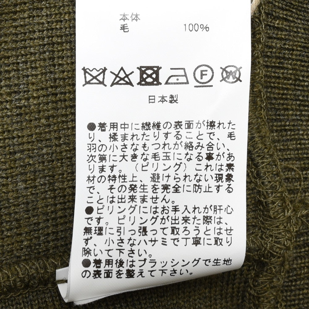 V::loom(ヴイルーム) メリノウールニットソーフーディ 206-85800