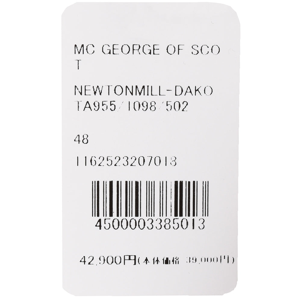 Mc George OF SCOTLAND(マックジョージ オブ スコットランド) guji golf別注ミドルゲージコットンケーブルチルデンニットベスト NEWTONMILL
