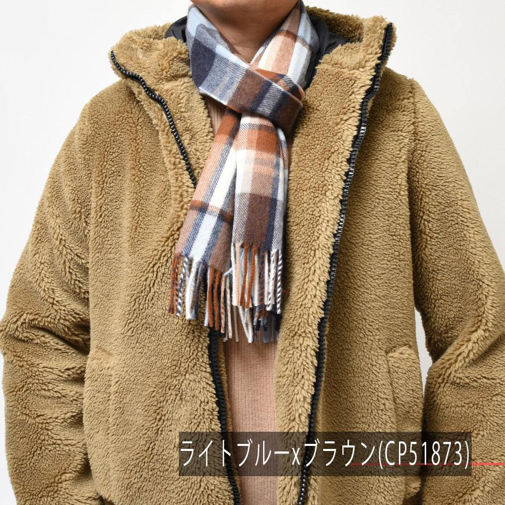 Joshua Ellis(ジョシュア エリス) カシミアタータンチェックマフラー TARTANS