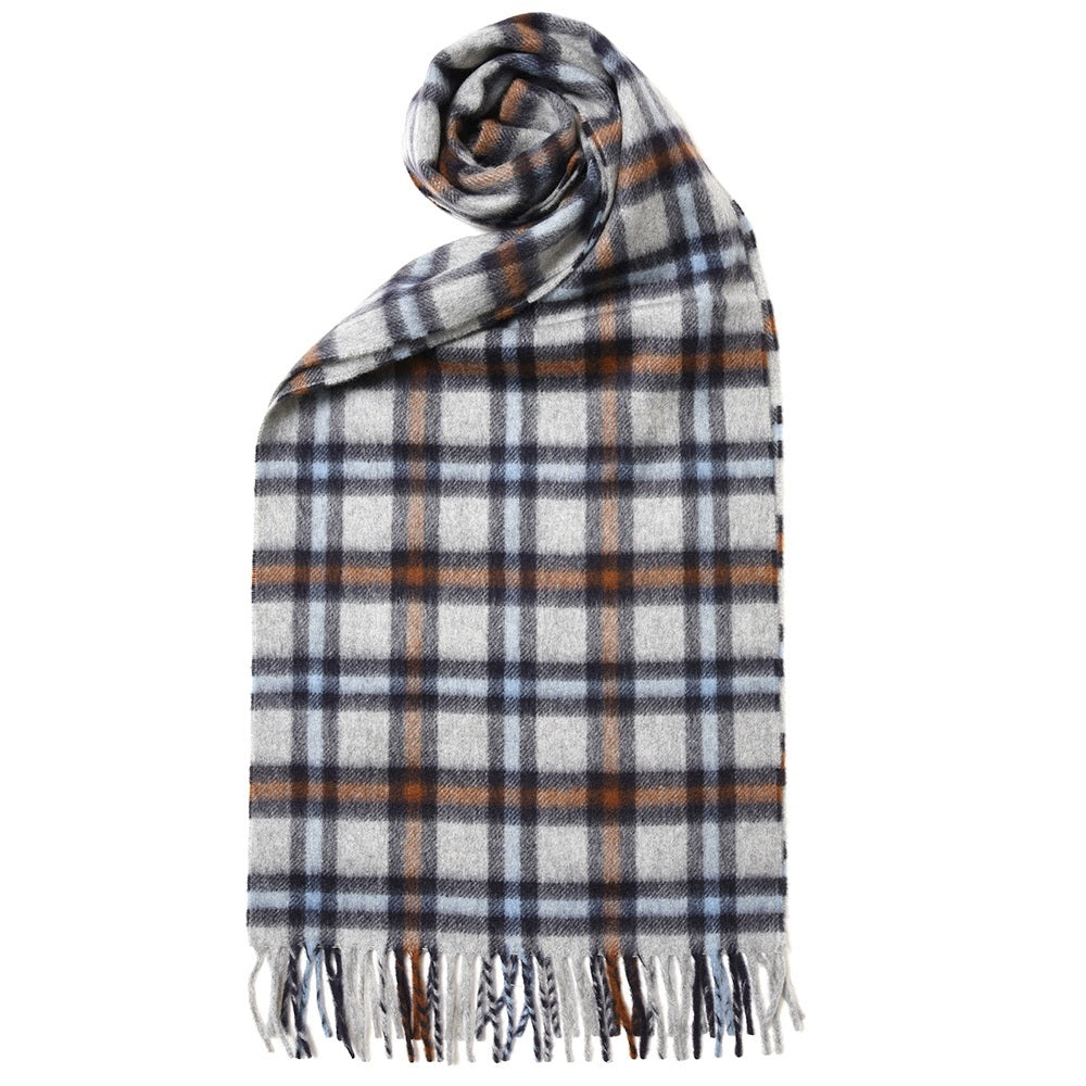 Joshua Ellis(ジョシュア エリス) カシミアタータンチェックマフラー TARTANS