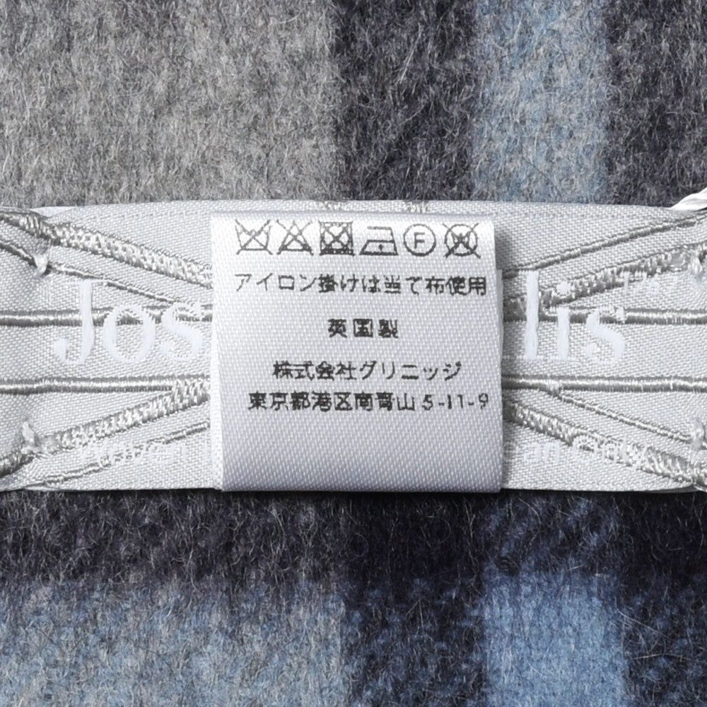 Joshua Ellis(ジョシュア エリス) カシミアタータンチェックマフラー TARTANS