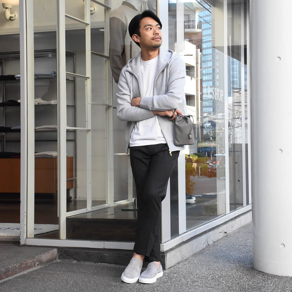 身長167cm・体重61kg、着用サイズ44
