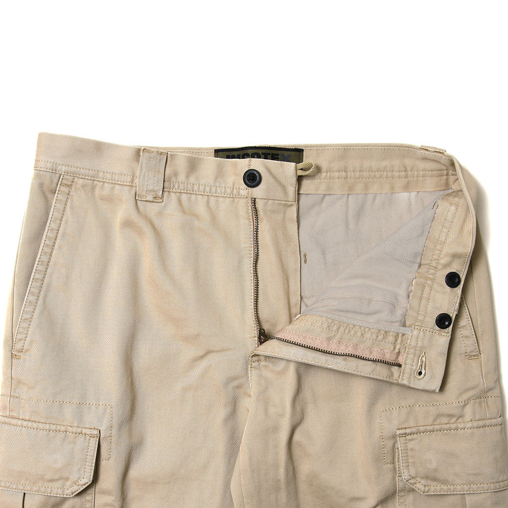 INCOTEX SLACKS(インコテックス スラックス) TAPERED FIT ストーンウォッシュコットンギャバジンテーパードカーゴパンツ 470-81532(M)