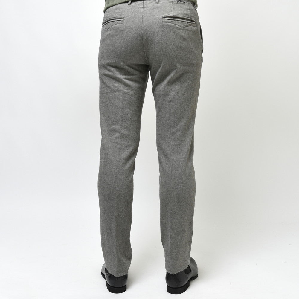 INCOTEX SLACKS(インコテックス スラックス) SLIM FIT ガーメントダイマイクロストラクチャーストレッチコットンテーパードパンツ 470-81591(M)