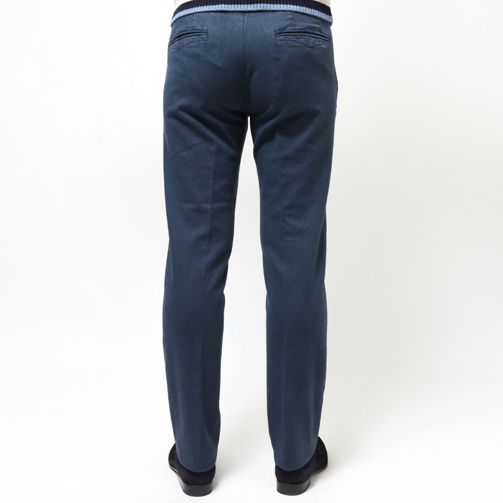 INCOTEX SLACKS(インコテックス スラックス) SLIM FIT ガーメントダイマイクロストラクチャーストレッチコットンテーパードパンツ 470-81591(M)