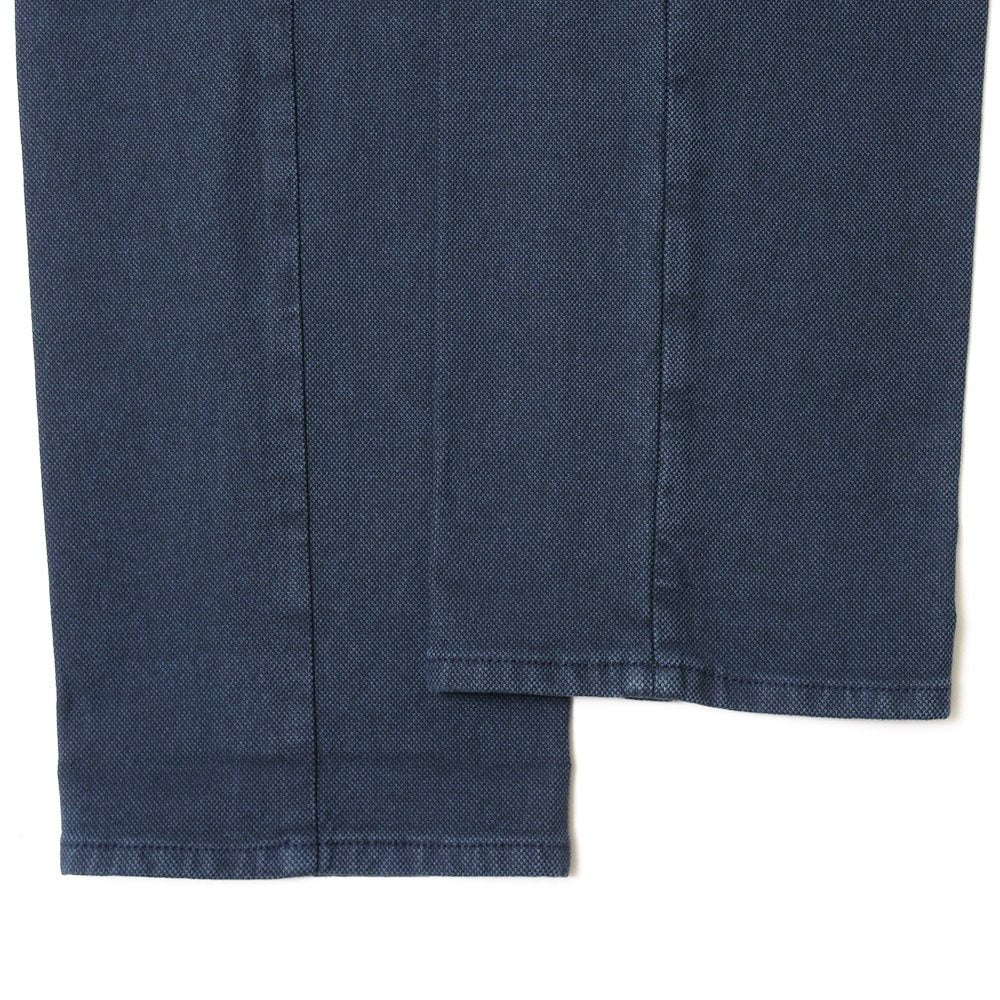 INCOTEX SLACKS(インコテックス スラックス) SLIM FIT ガーメントダイマイクロストラクチャーストレッチコットンテーパードパンツ 470-81591(M)