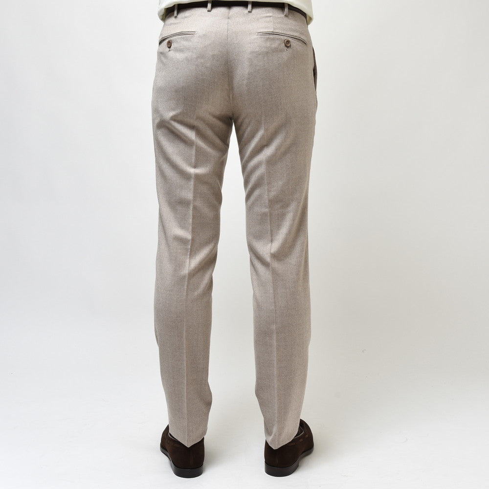 INCOTEX(インコテックス) SLIM FIT SUPER100'sウールサキソニーソリッド1プリーツテーパードパンツ 1T0031-1645A