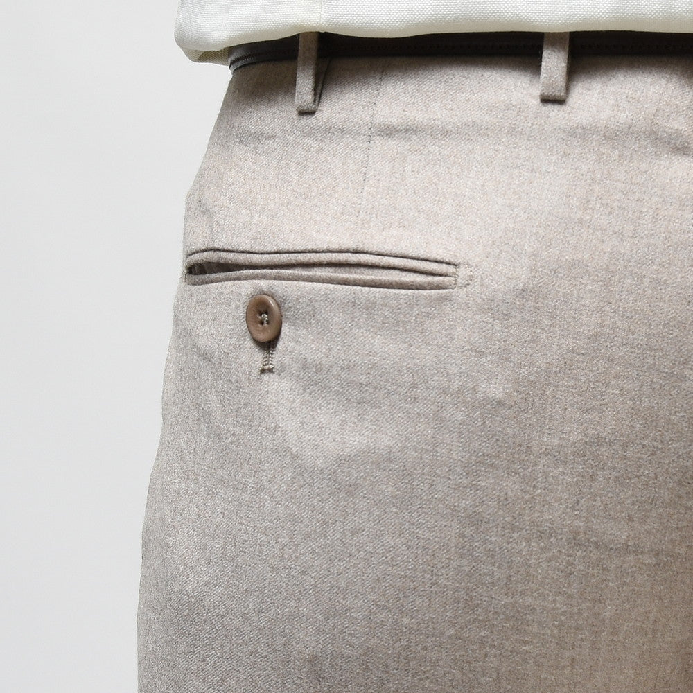 INCOTEX(インコテックス) SLIM FIT SUPER100'sウールサキソニーソリッド1プリーツテーパードパンツ 1T0031-1645A