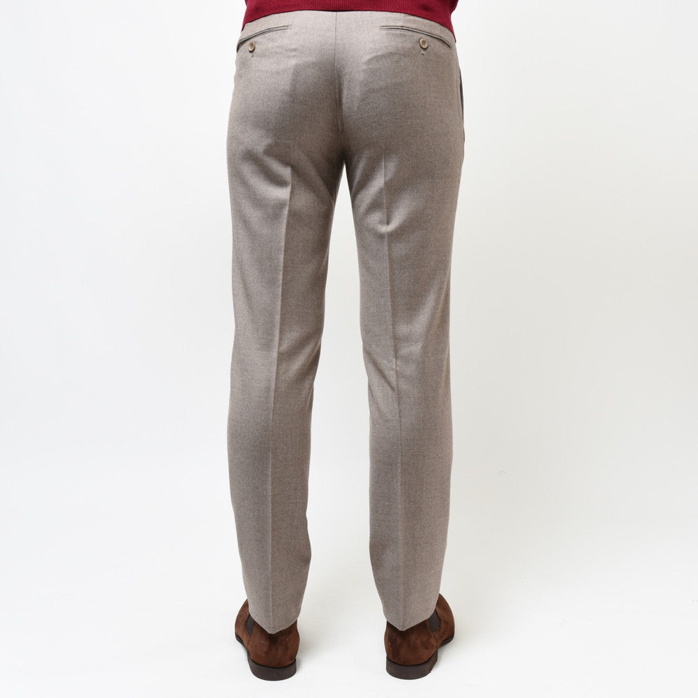 INCOTEX(インコテックス) SLIM FIT SUPER100'sウールサキソニーソリッド1プリーツテーパードパンツ 1T0031-1645A