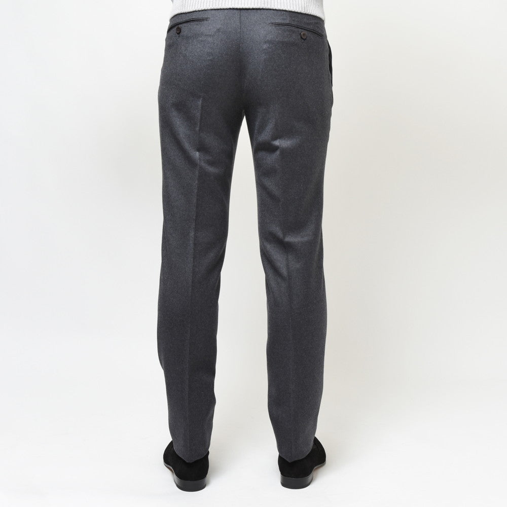 INCOTEX(インコテックス) SLIM FIT SUPER100'sウールサキソニーソリッド1プリーツテーパードパンツ 1T0031-1645A