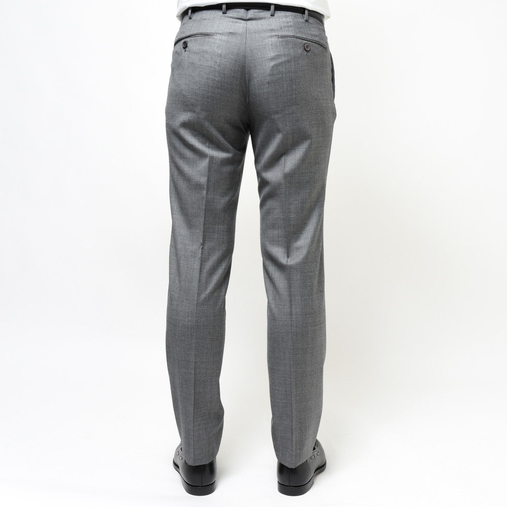 INCOTEX(インコテックス) SLIM FIT SUPER100'sウールシャークスキン1プリーツテーパードパンツ 1T0031-1010A