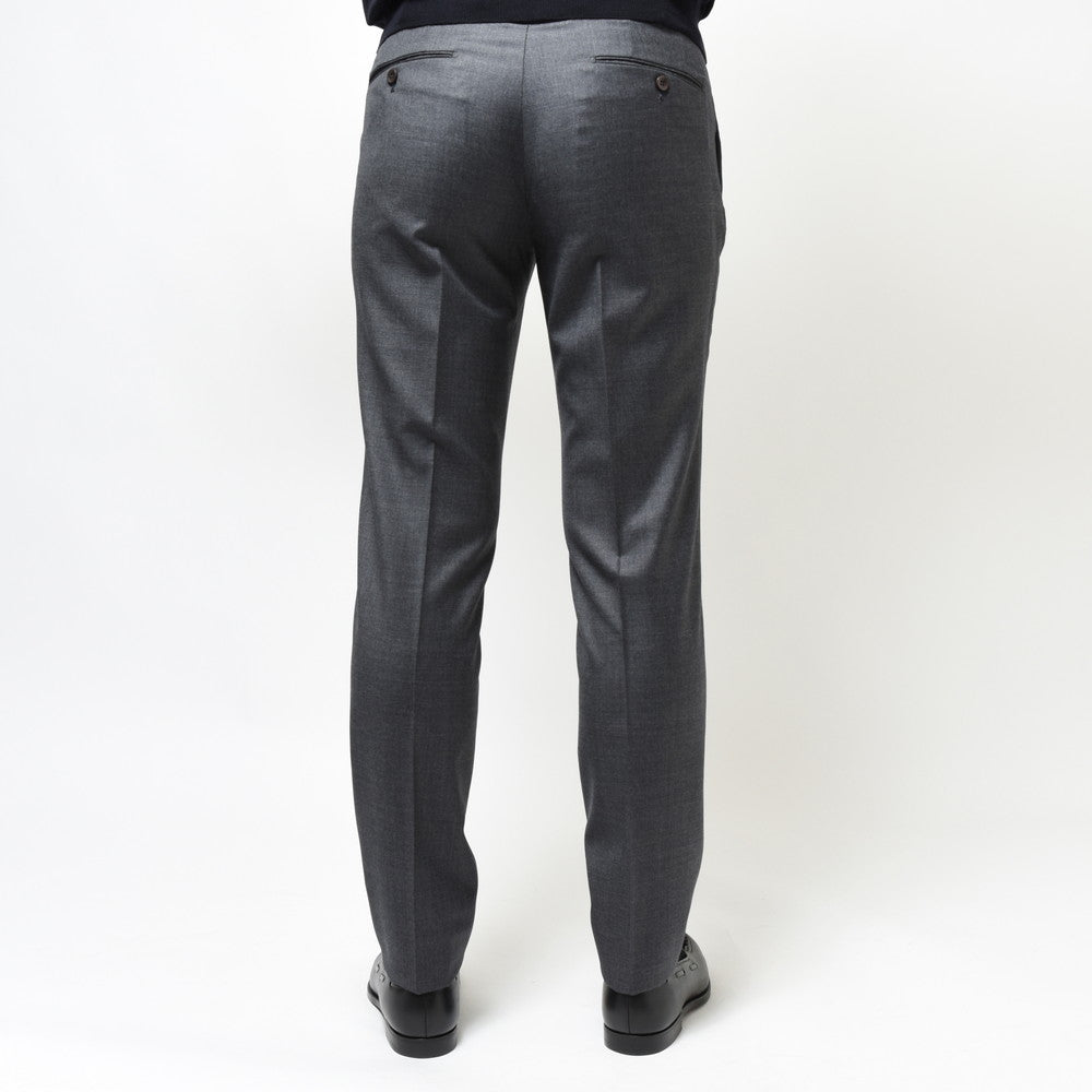 INCOTEX(インコテックス) SLIM FIT SUPER100'sウールシャークスキン1プリーツテーパードパンツ 1T0031-1010A