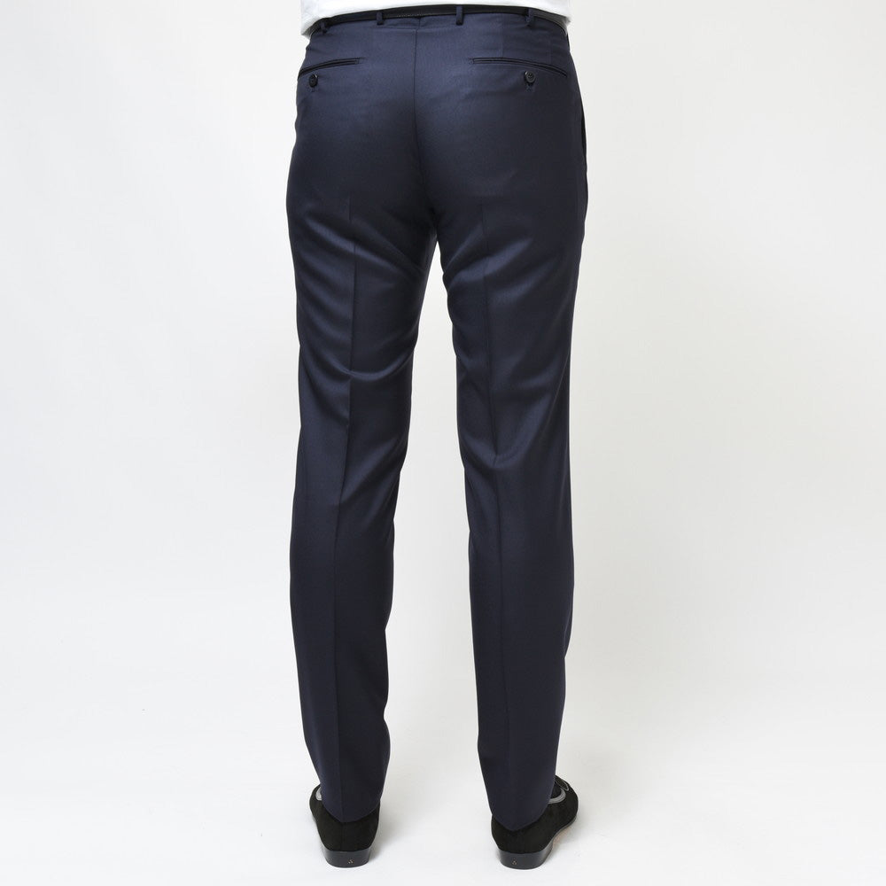 INCOTEX(インコテックス) SLIM FIT SUPER100'sウールシャークスキン1プリーツテーパードパンツ 1T0031-1010A