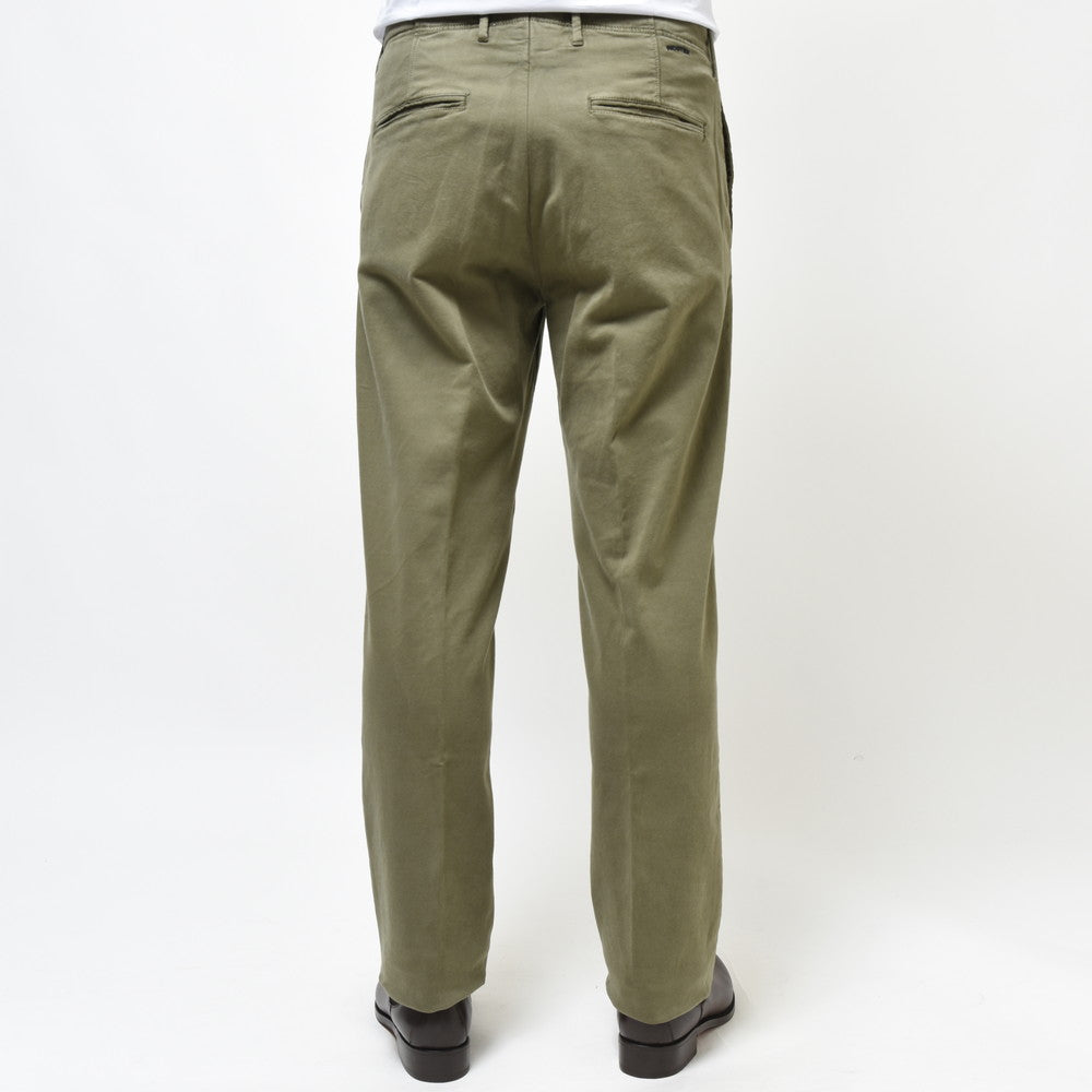 INCOTEX SLACKS(インコテックス スラックス) TAPERED FIT ガーメントダイストレッチコットンサテンテーパードパンツ 470-81528(M)