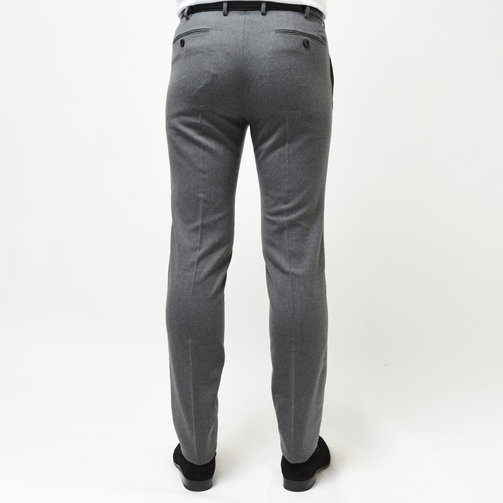INCOTEX(インコテックス) SLIM FIT ウォッシャブルテクノウールサキソニーテーパードパンツ 470-82560