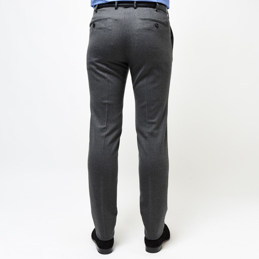 INCOTEX(インコテックス) SLIM FIT ウォッシャブルテクノウールサキソニーテーパードパンツ 470-82560