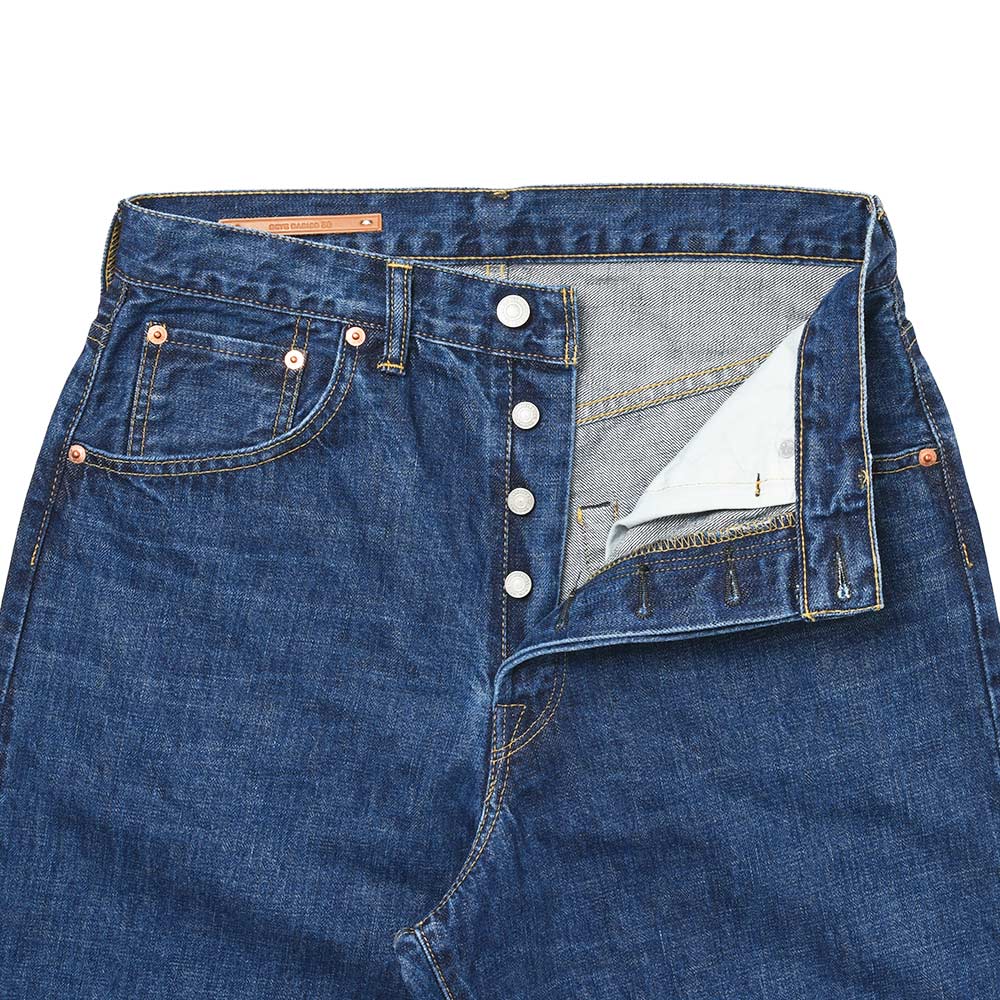 SCYE BASICS サイベーシックス セルビッジデニム ユーズドウォッシュ ワイドデニムパンツ