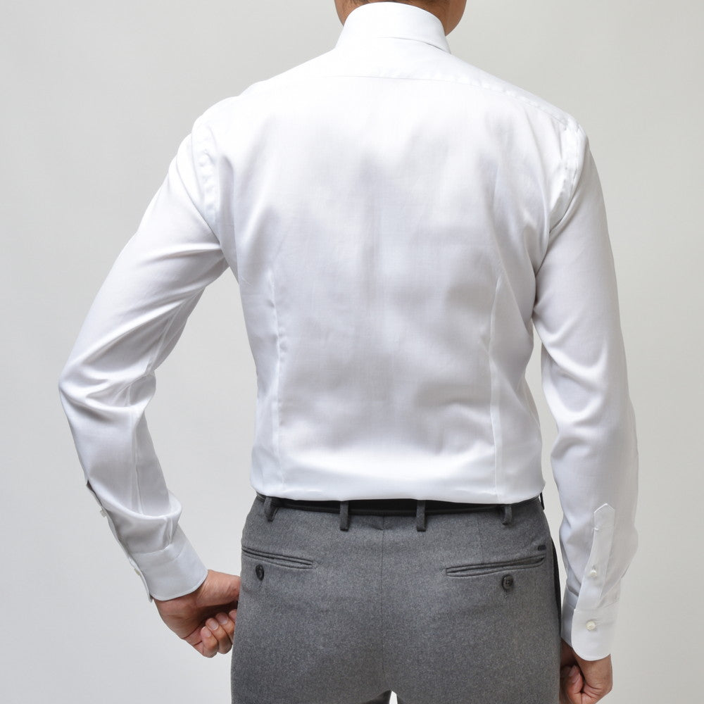 BARBA(バルバ) 406 コットンロイヤルオックスソリッドワイドカラーシャツ 487-81450