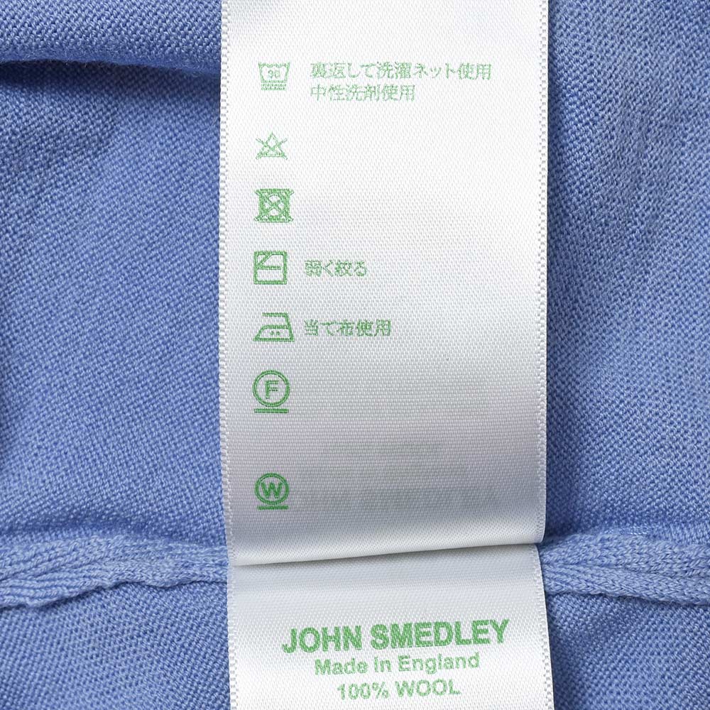 JOHN SMEDLEY ジョンスメドレー LEVINE メリノウール 30ゲージ タートルネック ニット MODERN FIT
