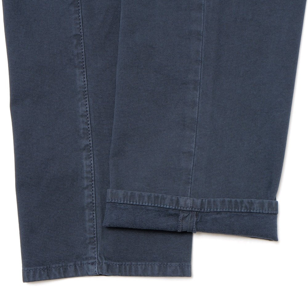 INCOTEX BLUE DIVISION(インコテックス ブルーディヴィジョン) Slim Fit ガーメントダイコットンストレッチピケスリムテーパードパンツ 407-81500
