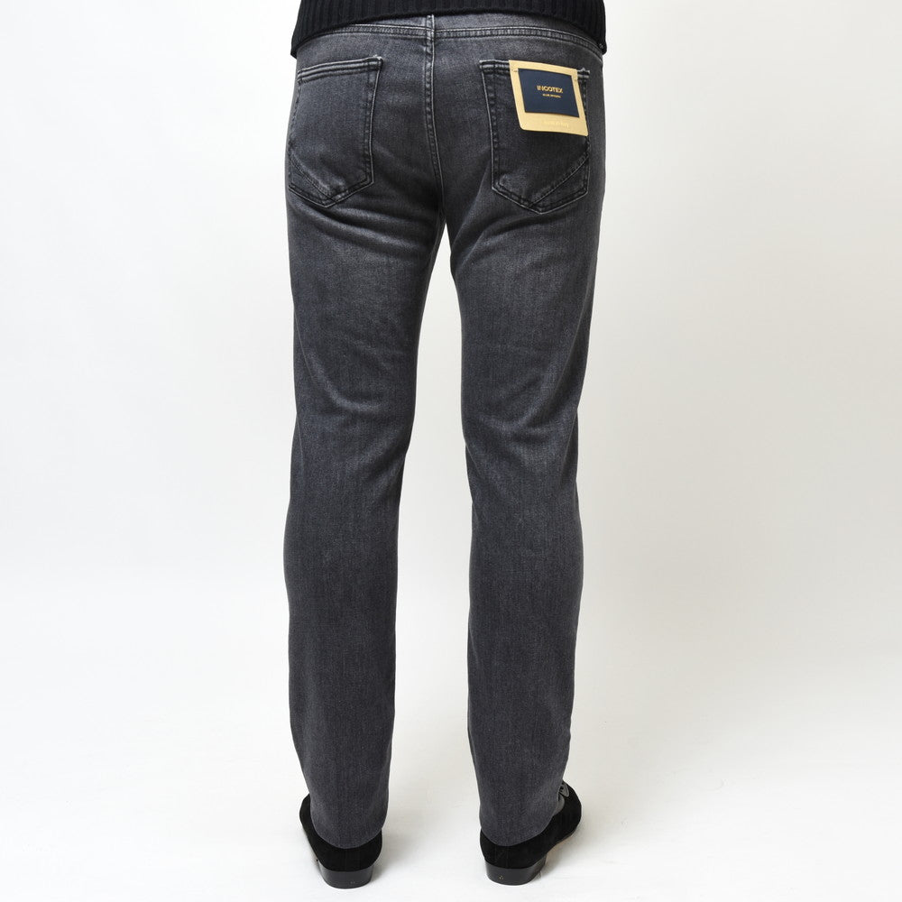 INCOTEX BLUE DIVISION(インコテックス ブルーディヴィジョン) Slim Fit ヴィンテージウォッシュスリムテーパードストレッチデニム(スラントポケット)407-81504