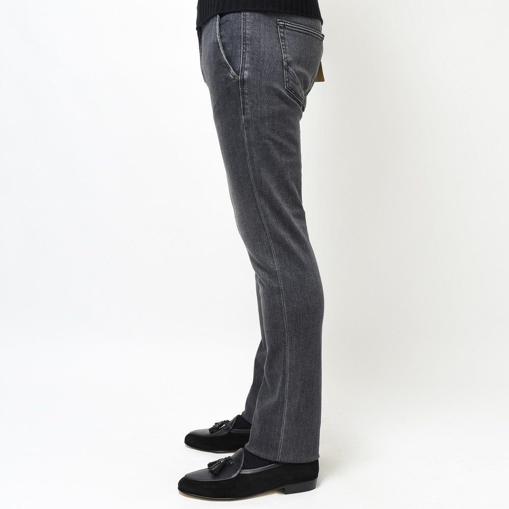 INCOTEX BLUE DIVISION(インコテックス ブルーディヴィジョン) Slim Fit ヴィンテージウォッシュスリムテーパードストレッチデニム(スラントポケット)407-81504
