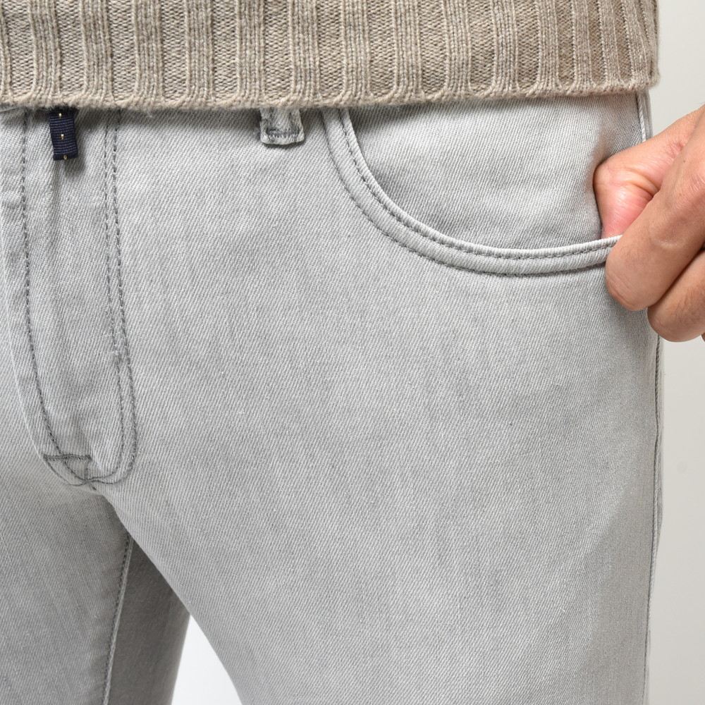 INCOTEX BLUE DIVISION(インコテックス ブルーディヴィジョン) Slim Fit ヴィンテージウォッシュスリムテーパードストレッチデニム 407-81577