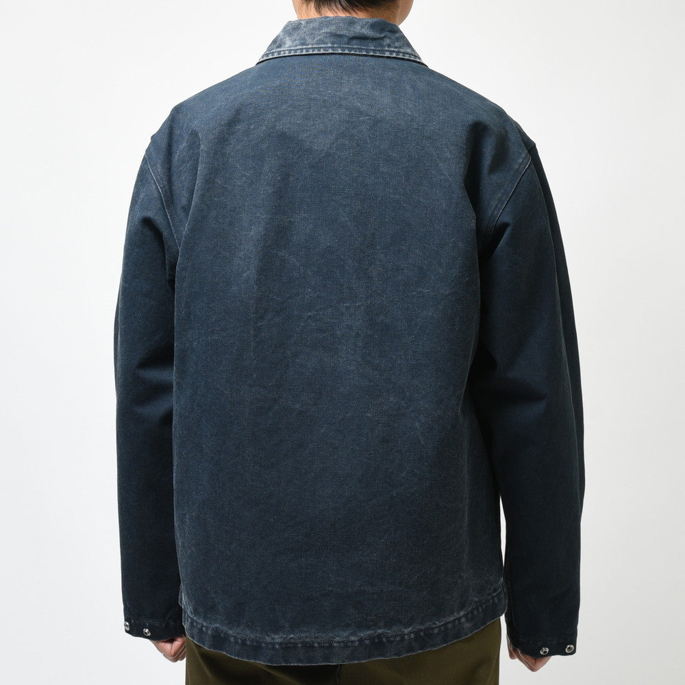 STONE ISLAND(ストーンアイランド) MARINA コーティングコットンキャンバスオーバーシャツ 7915109X4