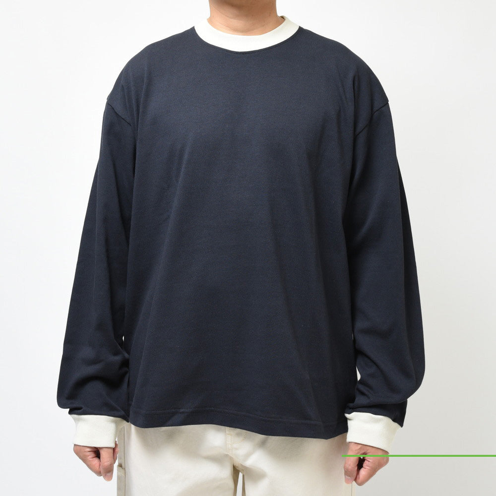 STONE ISLAND(ストーンアイランド) MARINA コットンジャージクルーネックL/Sロゴカットソー 7915224X3