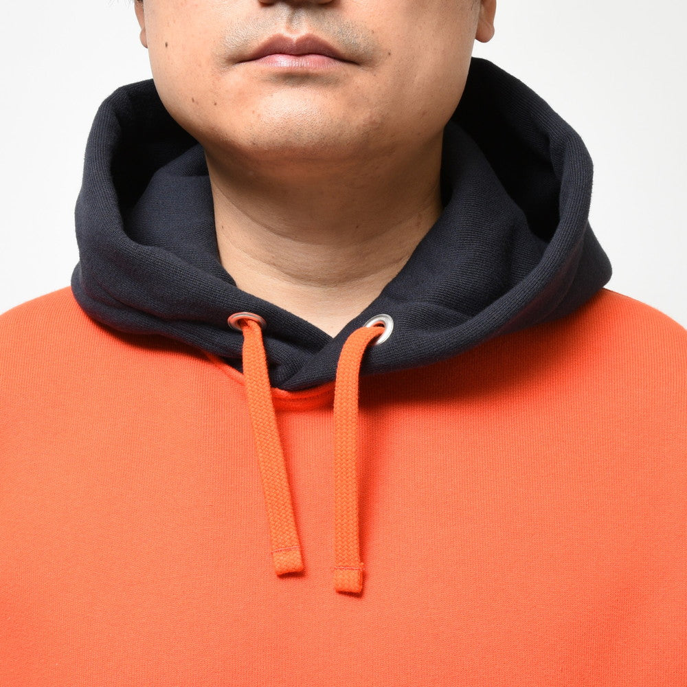 STONE ISLAND(ストーンアイランド) MARINA コットンスウェットバイカラーフーディ 7915651X6