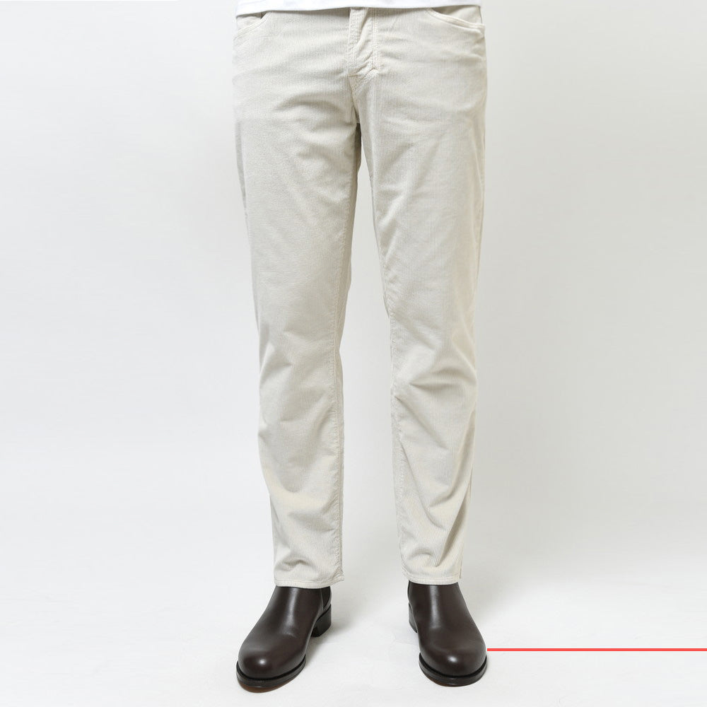 YCHAI(イカイ) ROBUSTOロブスト ウォッシュドストレッチコットンコーデュロイテーパードフィットパンツ YPUJF004-1TS0083T