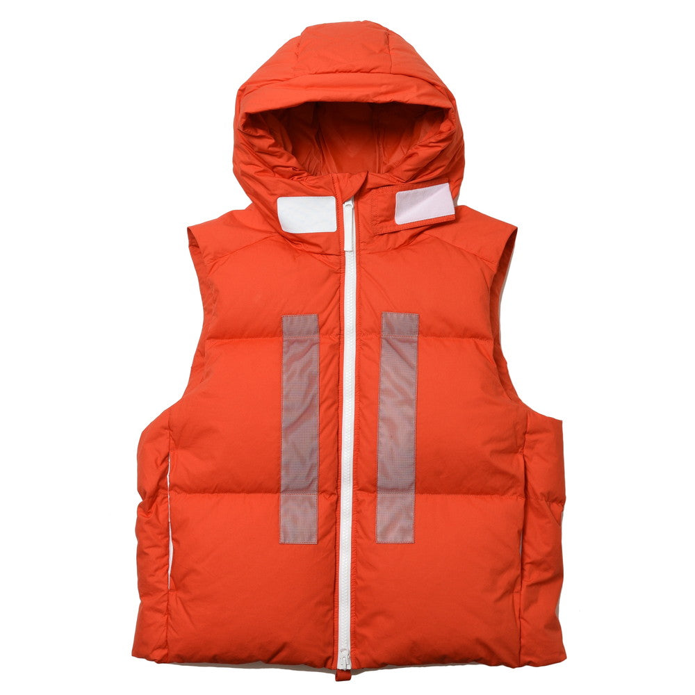 STONE ISLAND(ストーンアイランド) MARINA ワックスコーティングコットンポプリンダウンベスト 7915G09X2