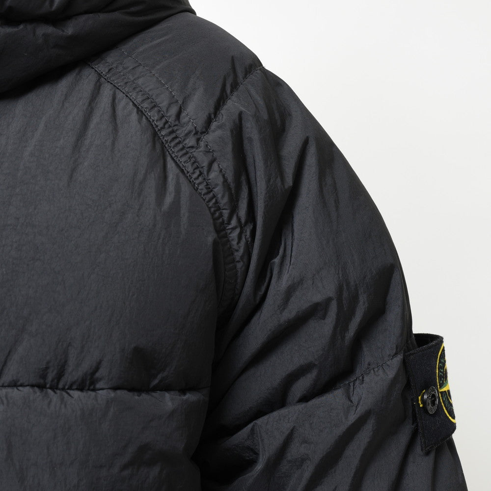 STONE ISLAND(ストーンアイランド) ガーメントダイナイロンレップスフーデッドダウンジャケット 791540723