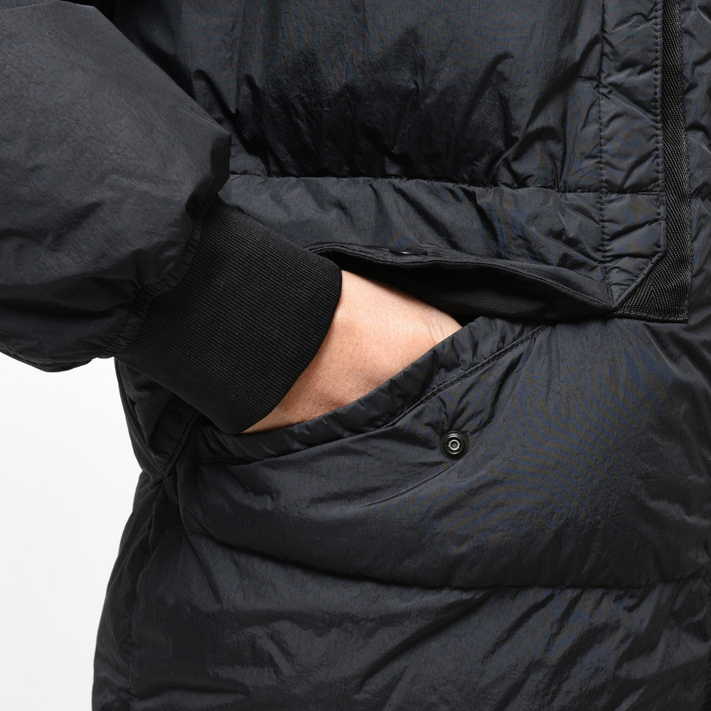 STONE ISLAND(ストーンアイランド) ガーメントダイナイロンレップスフーデッドダウンジャケット 791540723