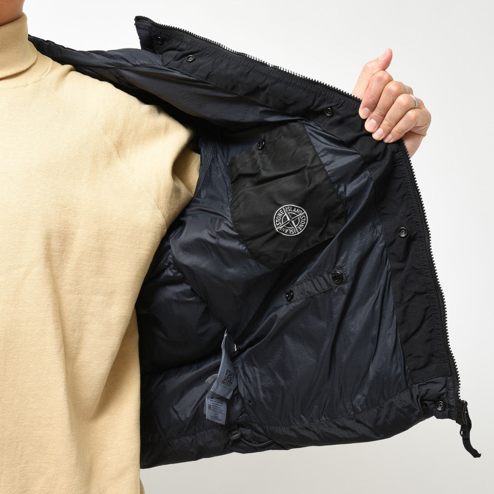 STONE ISLAND(ストーンアイランド) ガーメントダイナイロンレップスフーデッドダウンジャケット 791540723