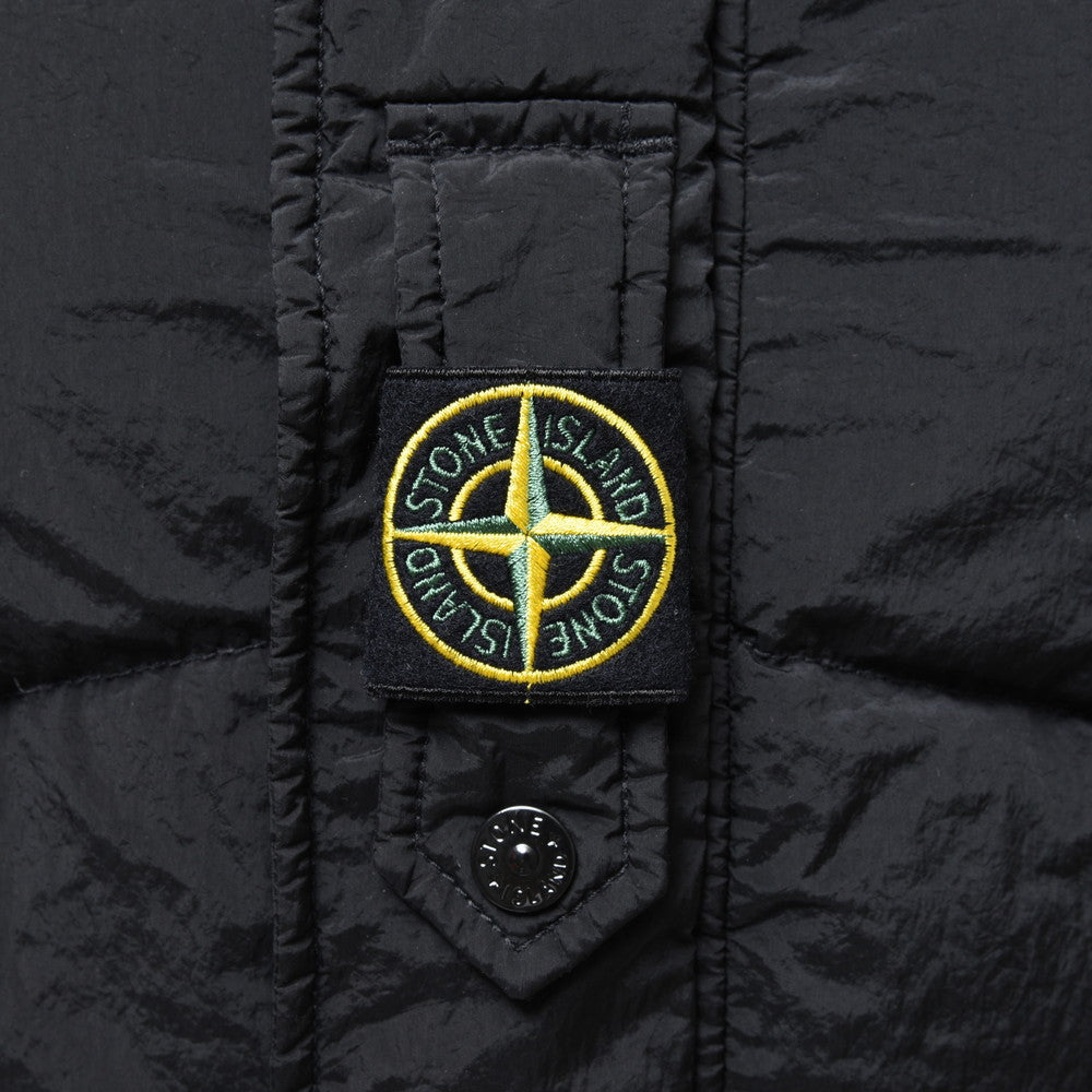STONE ISLAND(ストーンアイランド) ナイロンメタルリバーシブルフーディダウンジャケット 791542719