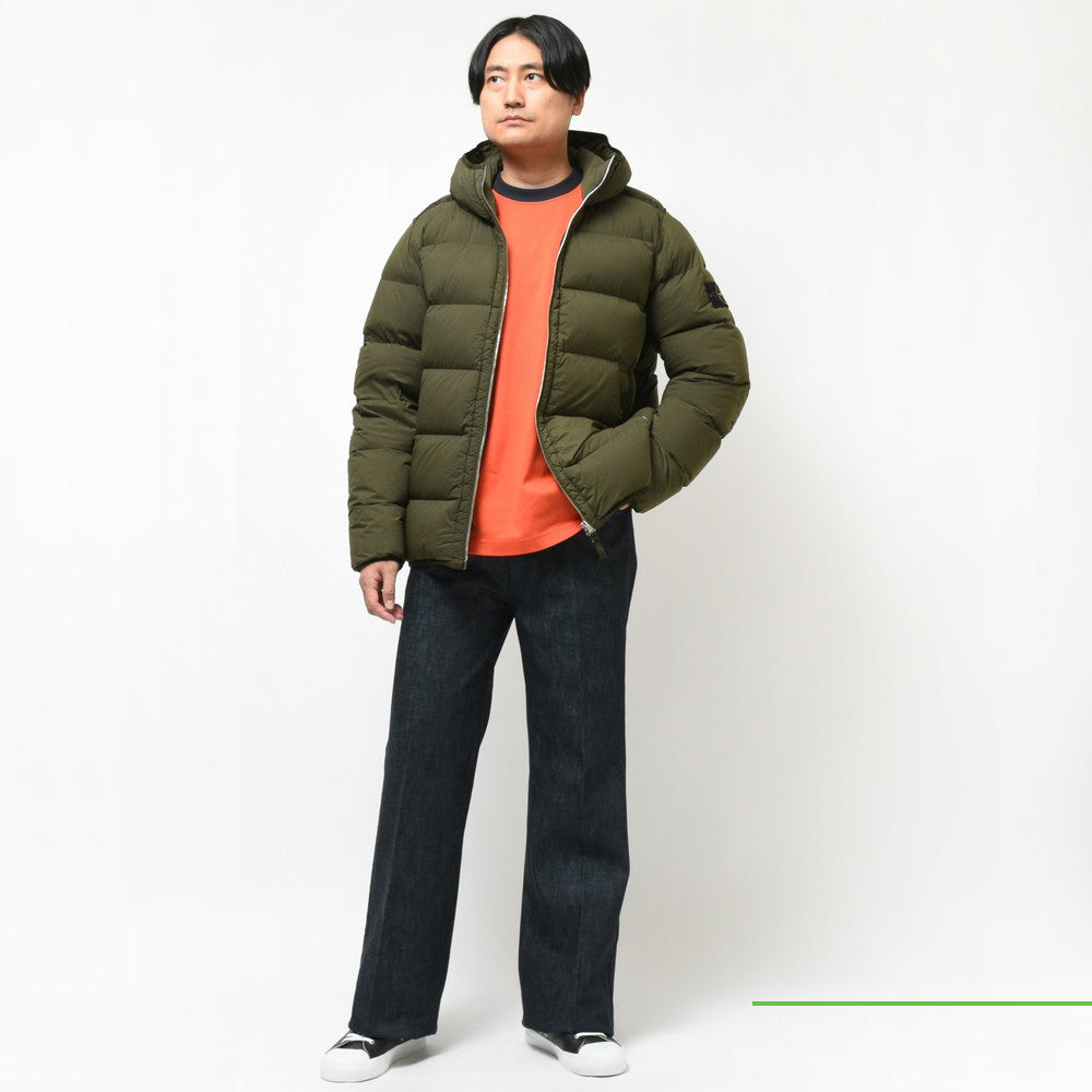 STONE ISLAND(ストーンアイランド) ナイロンストレッチフーデッドダウンジャケット 791543728