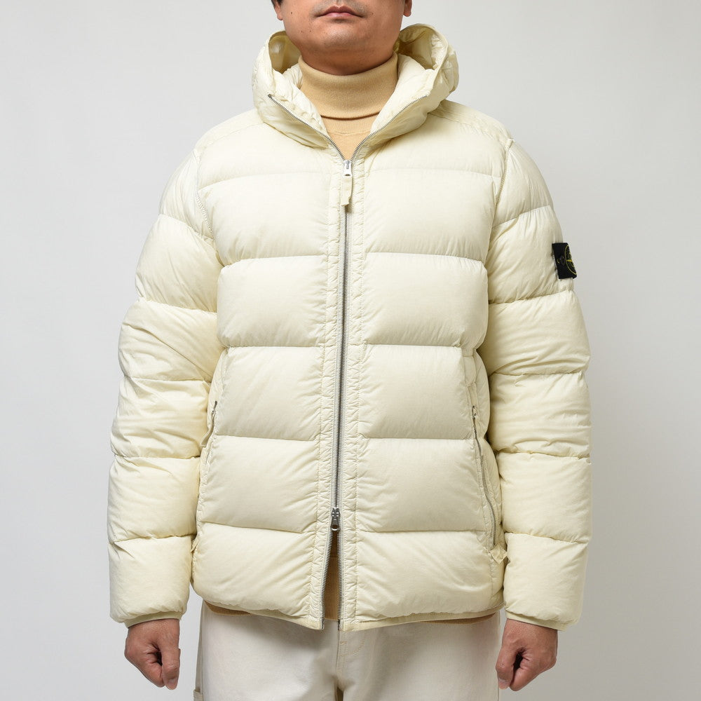 STONE ISLAND(ストーンアイランド) ナイロンストレッチフーデッドダウンジャケット 791543728