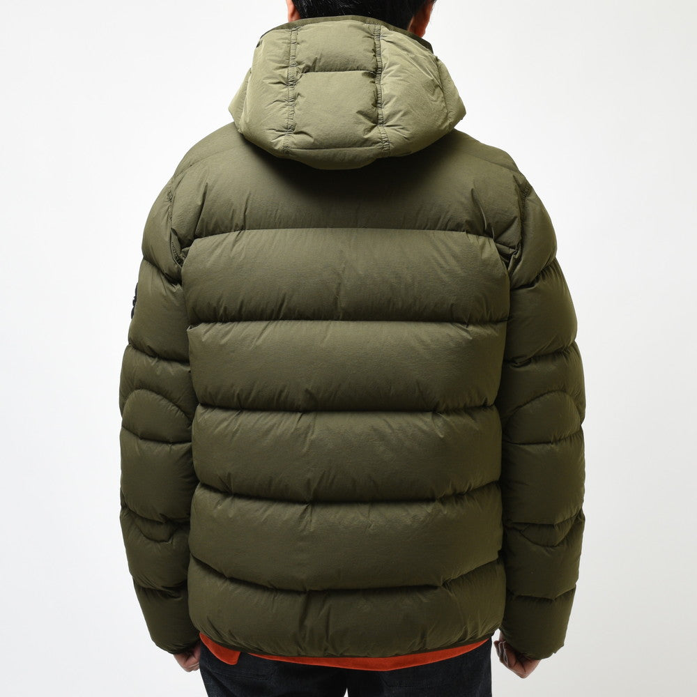 STONE ISLAND(ストーンアイランド) ナイロンストレッチフーデッドダウンジャケット 791543728