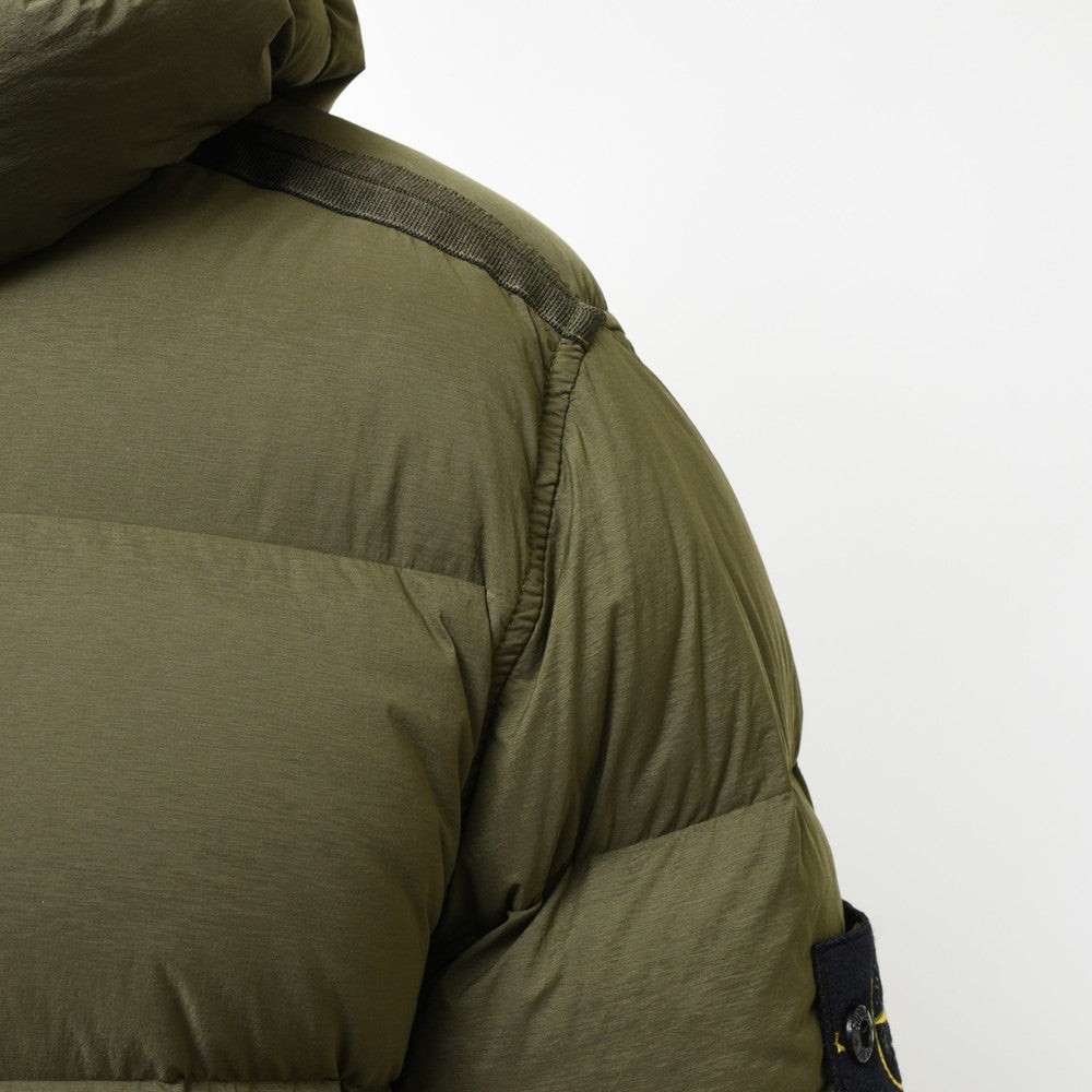 STONE ISLAND(ストーンアイランド) ナイロンストレッチフーデッドダウンジャケット 791543728