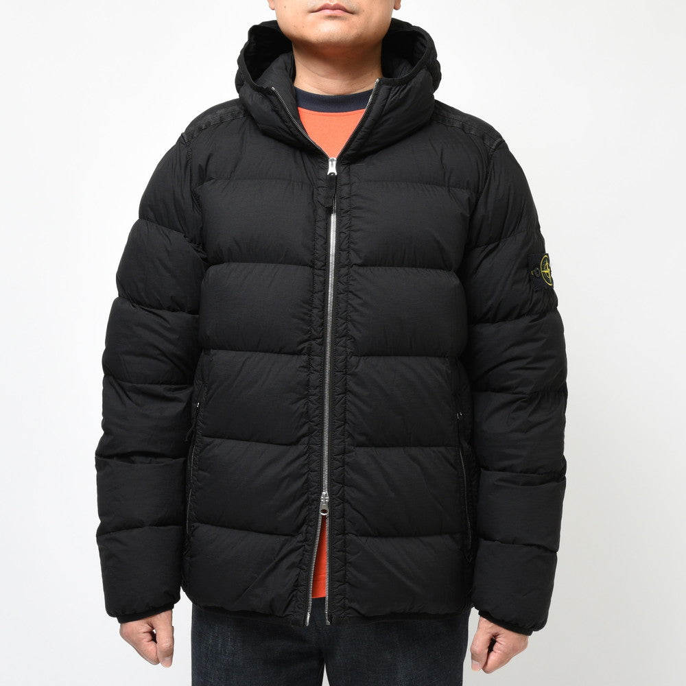 STONE ISLAND(ストーンアイランド) ナイロンストレッチフーデッドダウンジャケット 791543728