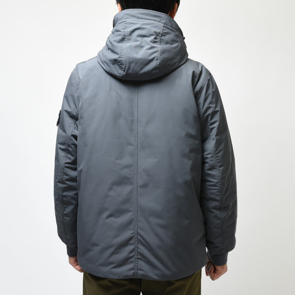 STONE ISLAND(ストーンアイランド) ポリエステルマイクロツイルパデッドフーディブルゾン 791541826