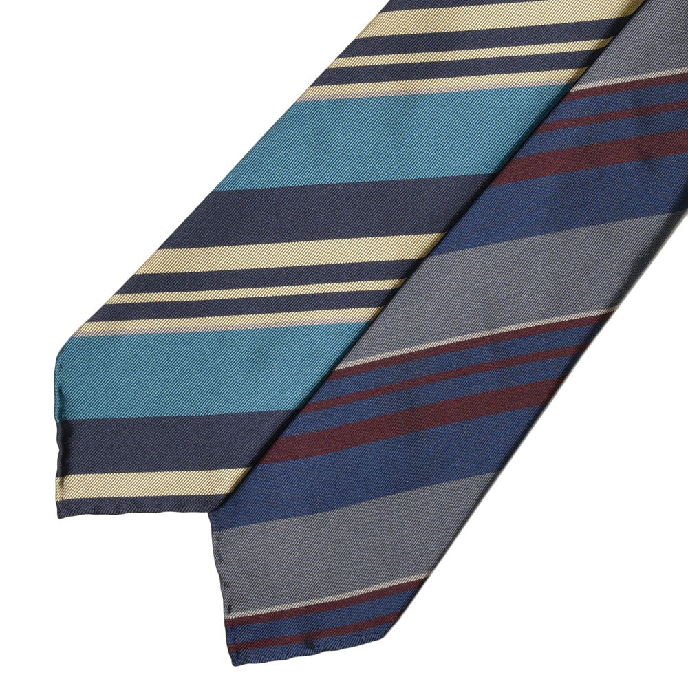 TIE YOUR TIE(タイ ユア タイ) シルクレップストライプセッテピエゲタイ 105876