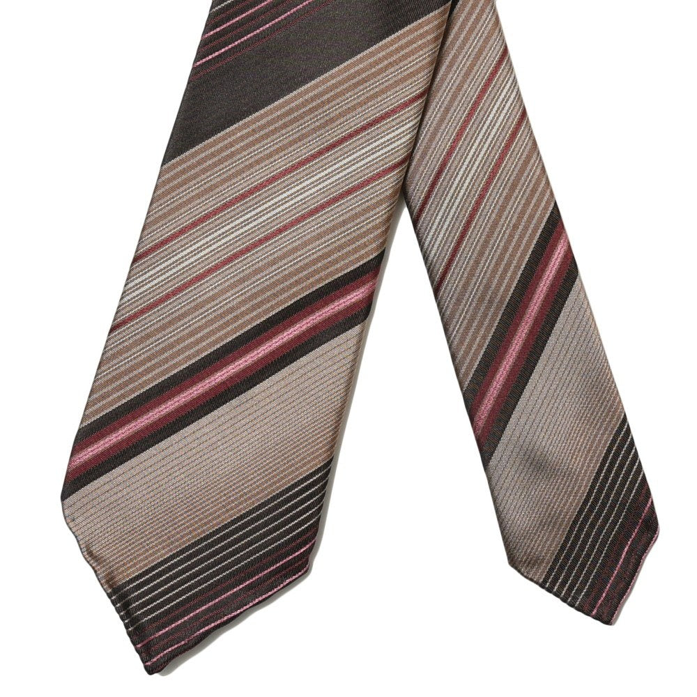 TIE YOUR TIE(タイ ユア タイ) シルクカスケードストライプセッテピエゲタイ 78333