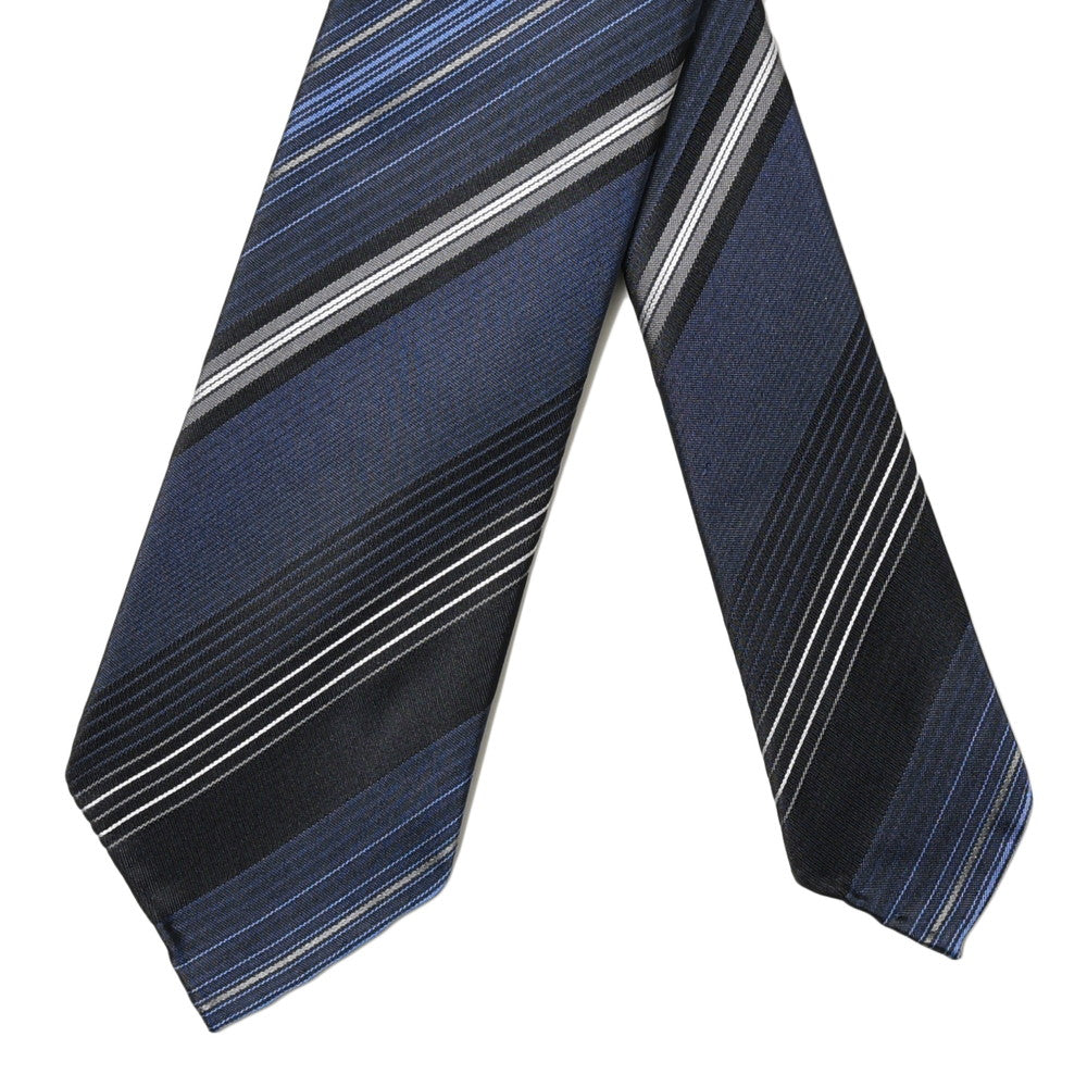 TIE YOUR TIE(タイ ユア タイ) シルクカスケードストライプセッテピエゲタイ 78333
