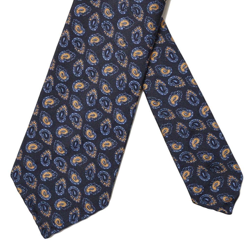 TIE YOUR TIE(タイ ユア タイ) シルクジャガードペイズリーセッテピエゲタイ 99158