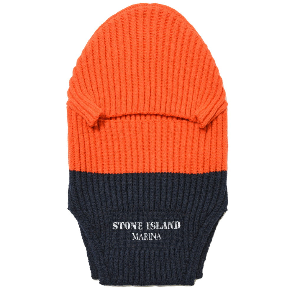 STONE ISLAND(ストーンアイランド) MARINA ウールバイカラーバラクラバ 7915N02XD