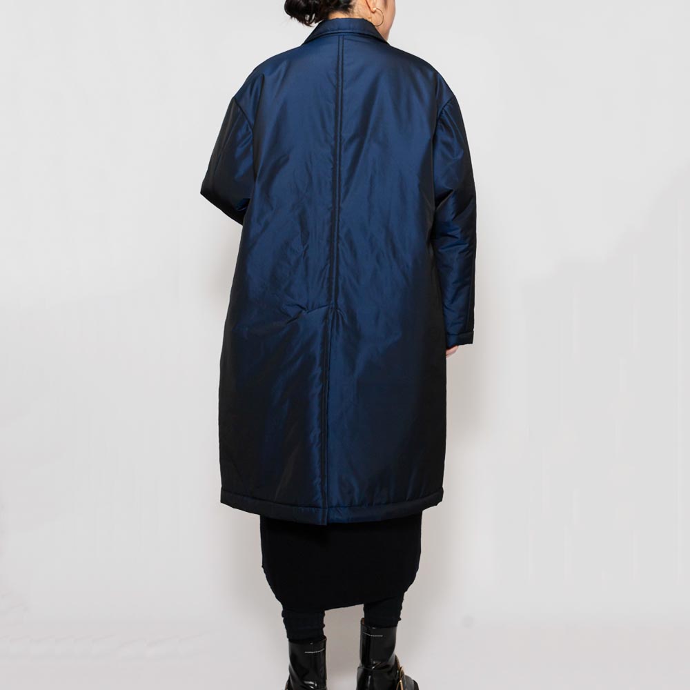 AMBELL(アンベル)<BR>00053 タフタ ドロップショルダーコート