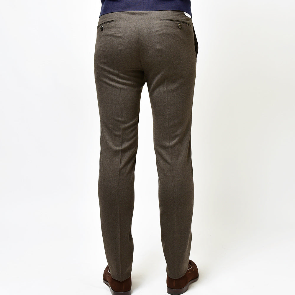 PT TORINO ピーティー トリノ Travel ウォッシャブルライトテクノウールフランネル ストレッチ ノープリーツ ドレスパンツ SUPERSLIM FIT