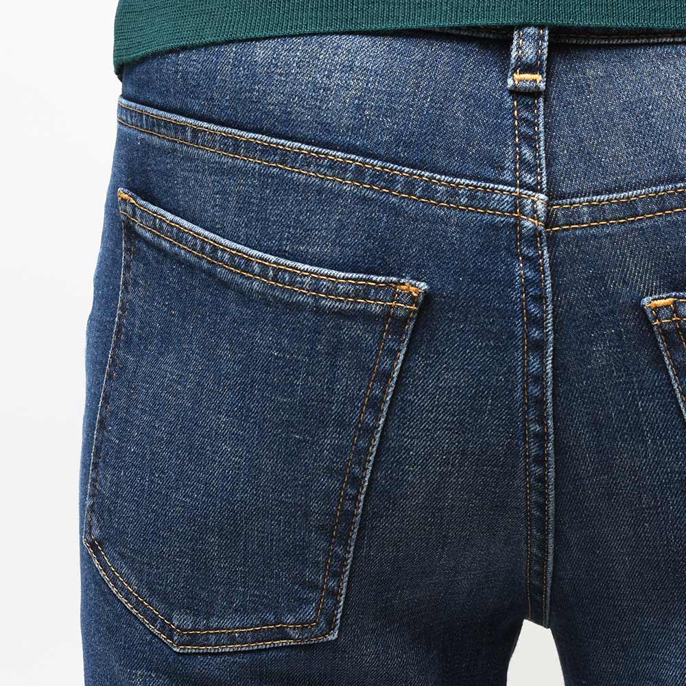 PT TORINO DENIM(ピーティートリノデニム) コットン ストレッチ ウォッシュド デニムパンツ BAND